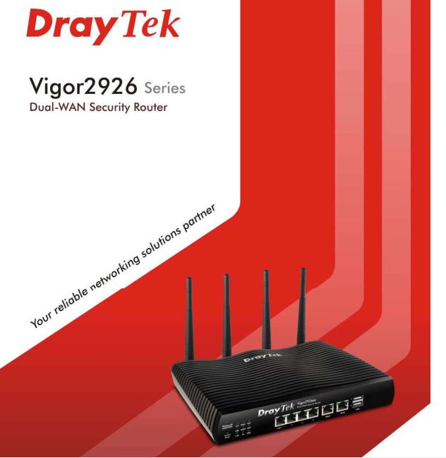 Mô hình hệ thống mạng sử dụng Router Draytek Vigor2926