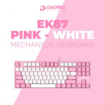 Bàn phím cơ DareU EK87 Trắng Hồng Bàn phím cơ DareU EK87 Trắng Hồng