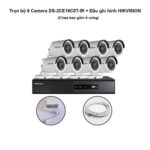 Trọn bộ 8 Camera DS-2CE16C0T-IR + Đầu ghi hình HIKVISION Trọn bộ 8 Camera DS-2CE16C0T-IR + Đầu ghi hình HIKVISION