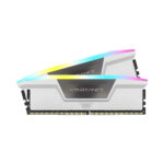 RAM Desktop CORSAIR Vengeance RGB White DDR5 5600MHz 32GB