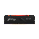 RAM Desktop Kingston FURY Beast Black RGB DDR4 3200MHz 8GB